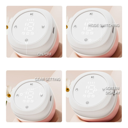 Extractor De Leche Eléctrico Recargable 2 Modos Y 9 Niveles