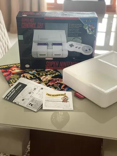 Super Nintendo + Berço!!! (somente Caixa Para Reposição)