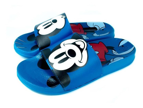 Imagen 3 de 4 de Sandalias Mkacss22043azul Azul Disney Moletto