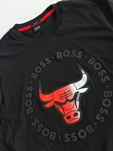 Camiseta Cuello Redondo Hugo Boss Hombre Nc