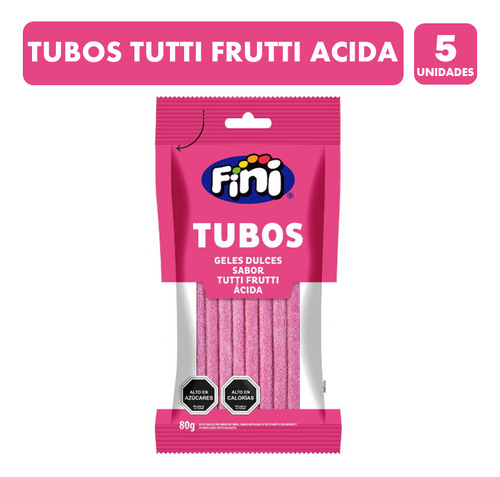 Gomitas Fini Sabor Tutti Frutti Ácida (pack De 5 Unidades)