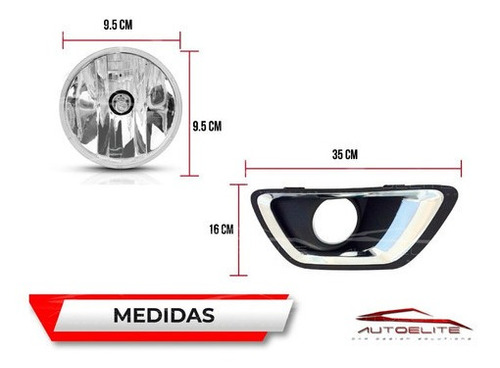 Imagen 9 de 10 de Kit Faros Niebla Colorado 2015 2016 2017 2018 2019 2020
