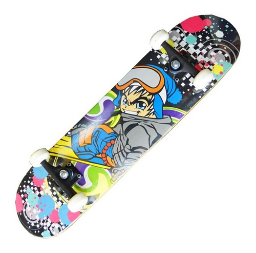 Skate Board Patineta Con Tracks Ruedas Pu Mvdsport