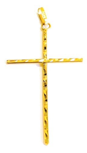 Pingente Unissex Em Ouro 18k Cruz Crucifixo Full