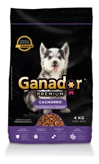 Alimento Ganador Premium Perro Cachorro Raza Mediana, Grande