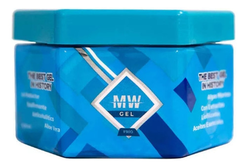 Gel Azul Fria 350ml Mw - mL a $71