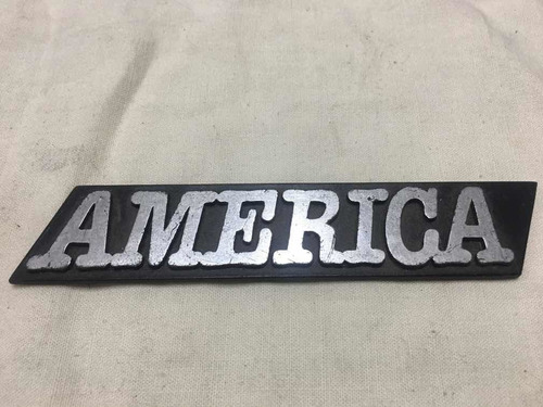 Insignia Plástica Citroen America