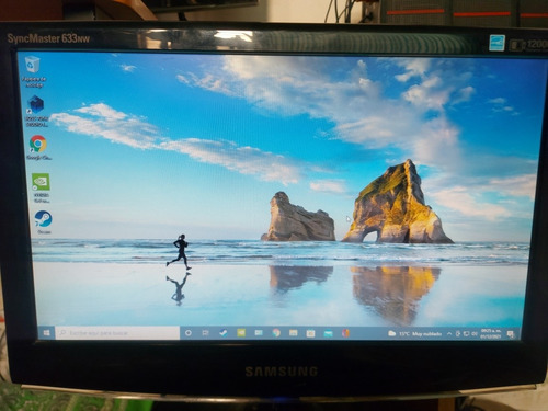 Pc Hp Con Monitor Samsung.