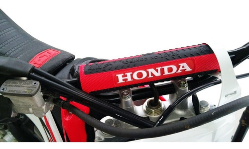 Imagen 3 de 3 de Pad Goma Protector De Manubrio Honda Enduro Moto Cross