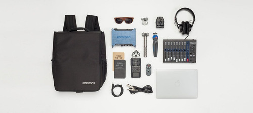 Mochila Para Equipos De Audio Y Notebook - Zoom Cba-96