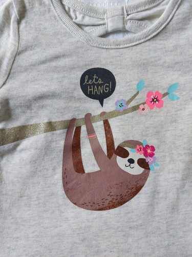 Imagen 10 de 10 de Suéter Para Bebé Niña. Marca: Carter's. Talla: 9 M