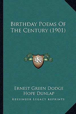 Libro Birthday Poems Of The Century (1901) - Dodge, Ernes...