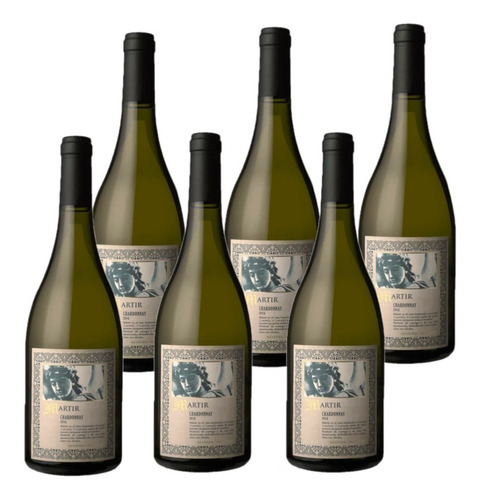 Vino Martir Chardonnay Caja X 6 Un. Bodega Lorenzo De Agrelo