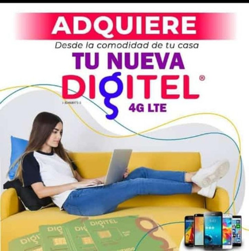 Líneas Digitel 4g Prepago Envíos Nacionales