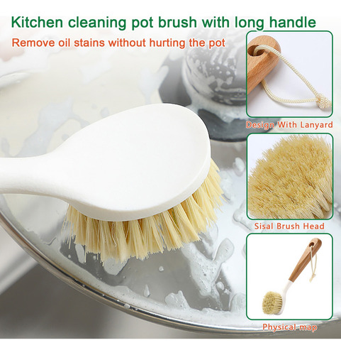 Nuevo Cepillo Antiadherente De Cocina Con Aceite For Lavar