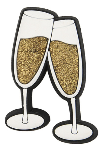 Pin Crocs Jibbitz Champagne Cheers En Amarillo | Dexter
