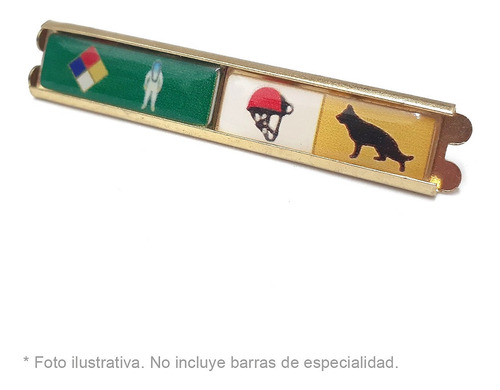 Imagen 2 de 7 de Riel De Dos Tramos Para Barra De Especialidades