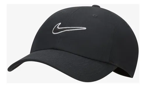 Boné Nike Club Swoosh Unissex Cor Preto Tamanho P/m