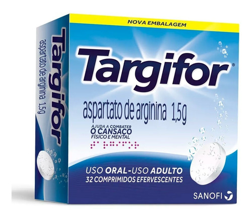 Targifor 1,5g Sanofi Aventis 32 Comprimidos Efervescentes