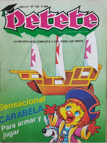 Revista Petete Año 4 N° 159 La Silla (aa924