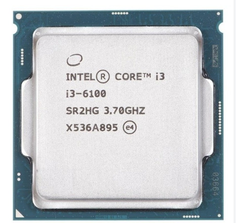 Procesador Intel Core I3-6100 3.7ghz Sexta Gen. Open Box!