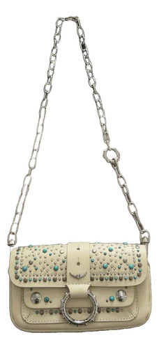 Zadig & Voltaire Bolso Crossbody Con Tachuela 100% Original