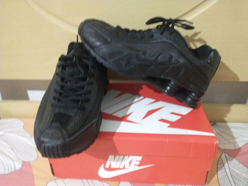 Tenis Nike Shox R4 Todo Preto Nº41 Original!!!