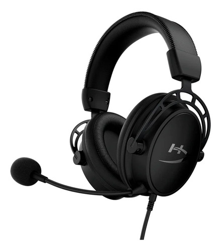 Audífono Hyperx Cloud Alpha Negro Gaming Con Micrófono 