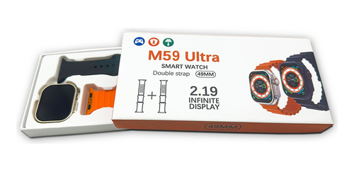 Smart Watch Inteligente M59 Ultra Doble Pulso