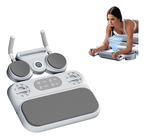 Ejercicio 5in1 Rodillo Abdominal Barras Push-up Ejercitador