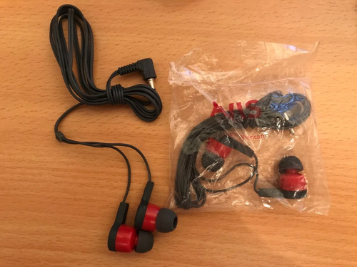 Audifonos Simples De Chupones Rojos