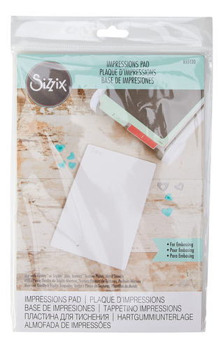 Ellison Sizzix Texturz Accesorio Impresion Pad