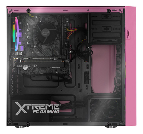 Xtreme Pc Gaming Geforce Rtx 3050 Intel Core I3 10105f 16gb Ssd 1tb Wifi Dragonfly Pink