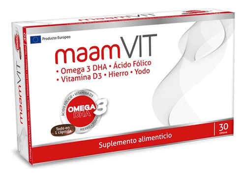 Suplemento Alimentario 30u Maam Vit