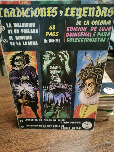 Comics Tradiciones Y Leyendas De La Colonia # 1015 Doble