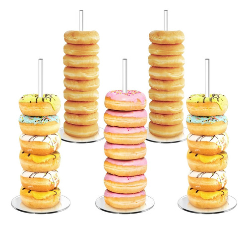 Practico Soporte Donas Exhibidor Para Mesa Postres Reunión