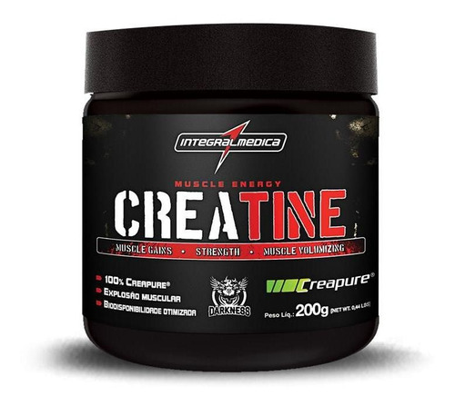 Creatina Creapure Darkness (200g) Integralmedica