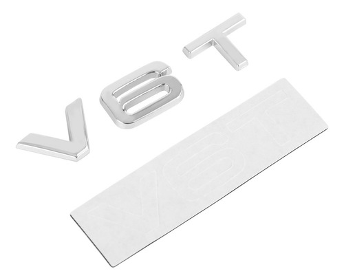Emblema V6t For Audi A4 A5 A6 A7 Q3 Q5 Q7 S6 S7 S8 S4 S5