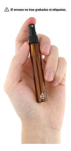 Frasco Atomizador Pluma 10 Ml Vidrio Perfumero Spray 25pz