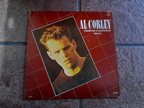 Lp Al Corley Cuartos Cuadrados Remix En Acetato,long Play