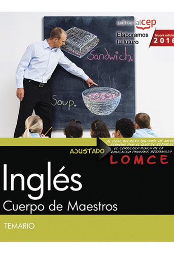 Cuerpo De Maestros. Inglés. Temario