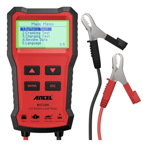 , Ancel Bst100 12v Probador De Batería De Coche Prueba De ,