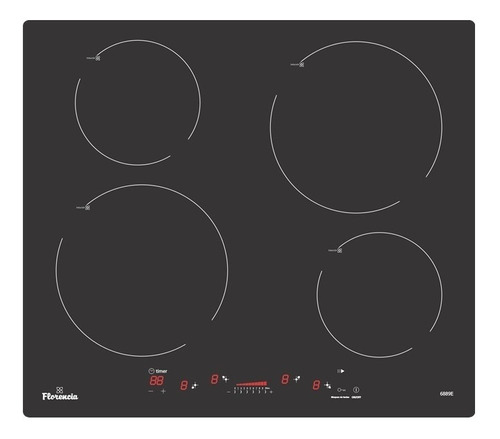 Anafe Eléctrico Florencia 6889 Negro Vitroceramico Induccion