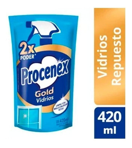 Limpiador Procenex Vidrios Rep. 420 Ml