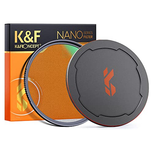 Filtro 1/4 Difusion Negra + Tapa Nano-x K&f Concept 49mm