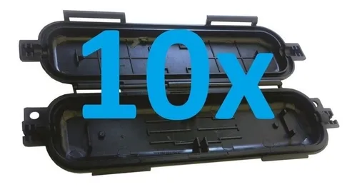 10 Caixa Emenda Fibra Óptica Externo Sem Cpifo Pt Multitoc