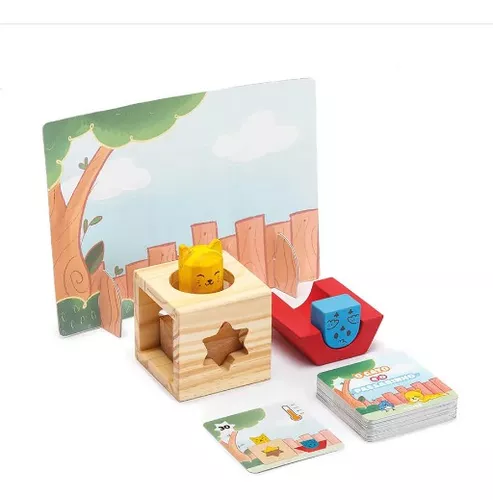 Brinquedo Educativo Peças Grande Montar + Bichinho Borracha