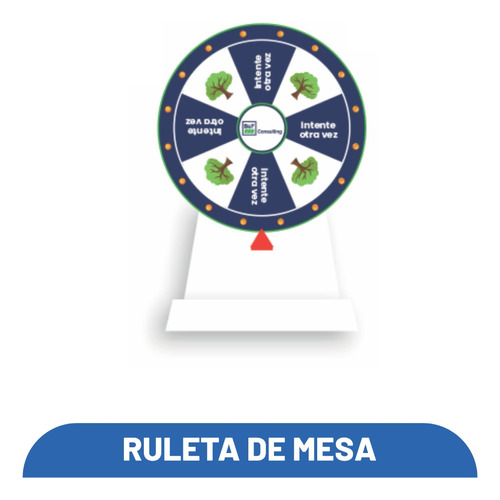 Ruleta Publicitaria De La Suerte /ruleta De Mesa