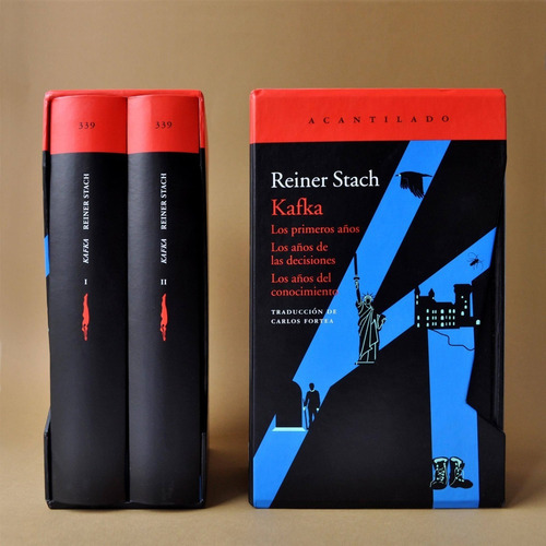 Kafka (2 tomos): Los primeros años / Los años de las decisiones / Los años de, de REINER STACH. Editorial El Acantilado, edición 1 en español