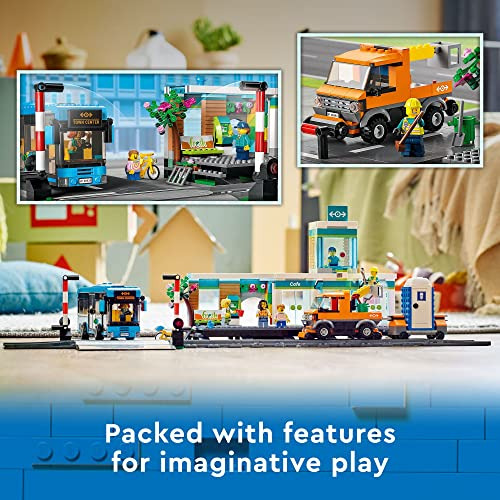 Juego De Construcción Lego City Train Station 60335 Con Toy